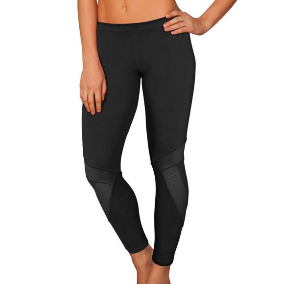 NEW FREE SPORT BY GOTTEX women's swim leggings in onyx - Picture 1 of 1